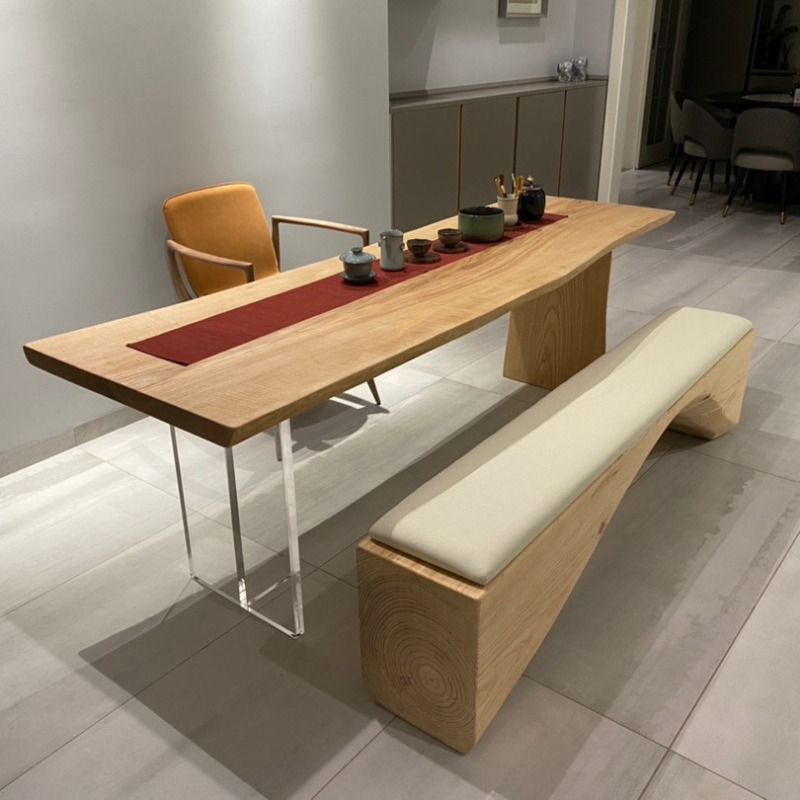 Tables - Table flottante nordique en bois massif
