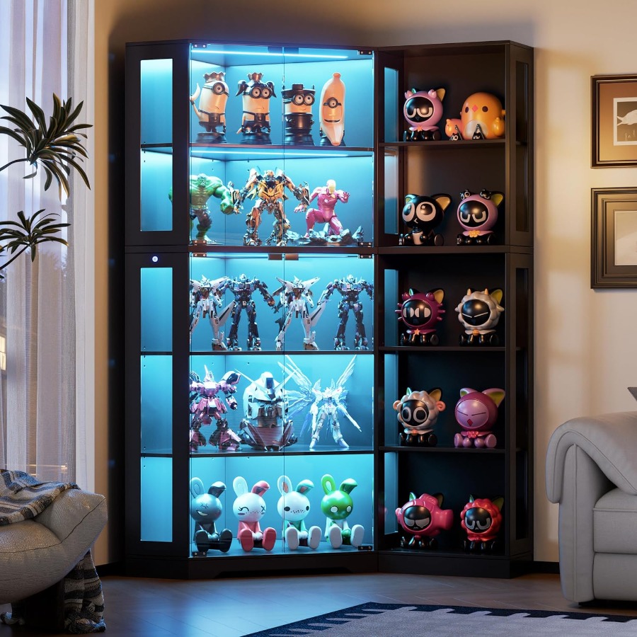 Storage - Vitrine d'angle pour objets de collection
