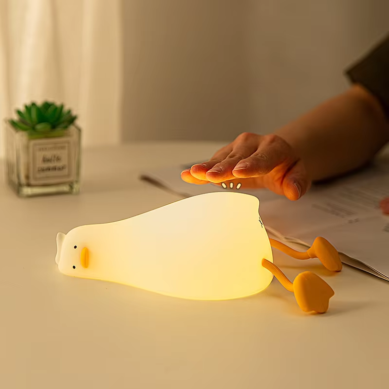 Floating Nightstand With Led Light - Veilleuse LED rechargeable en forme de