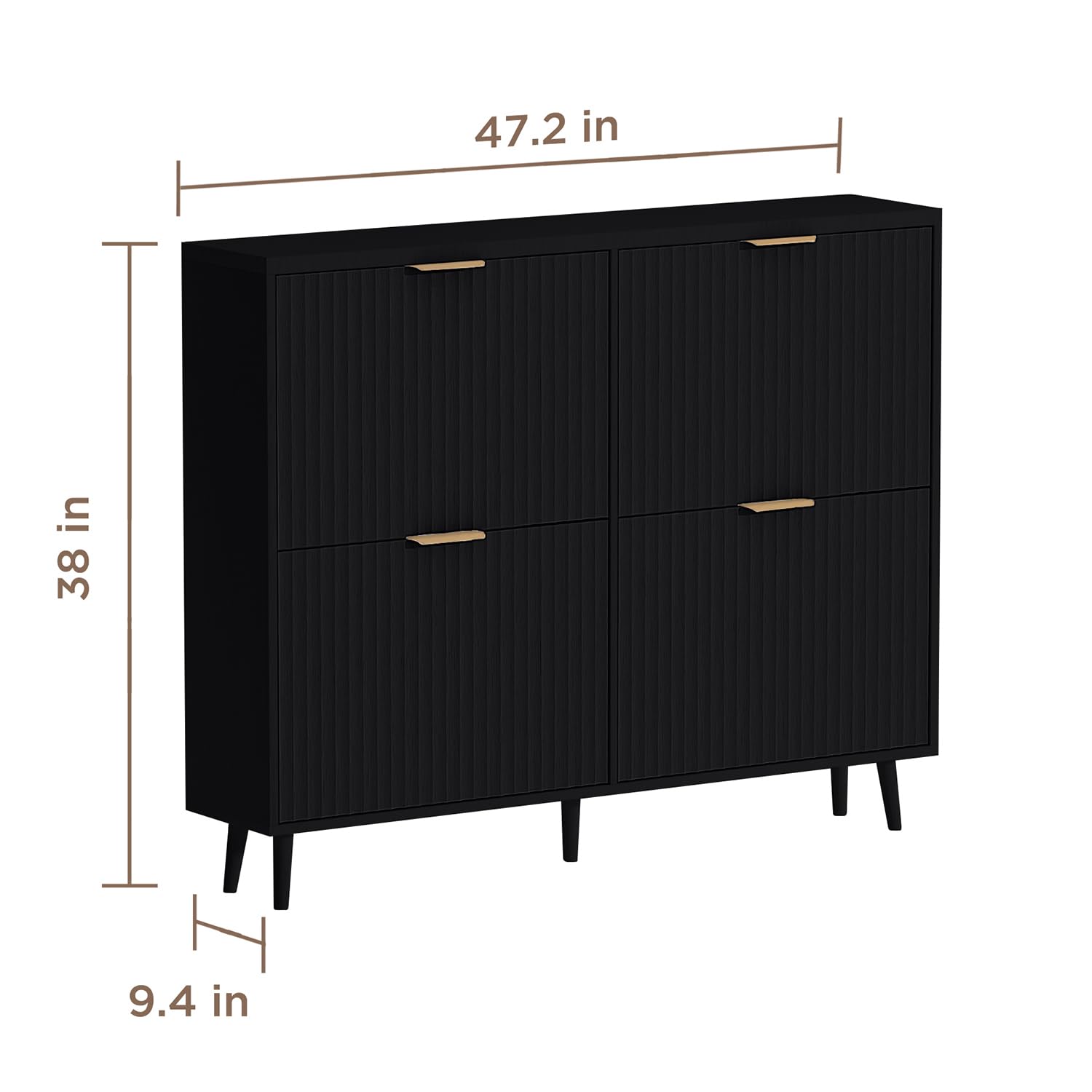 Meuble de rangement pour chaus - Shoe Rack Cabinet Narrow Entryway avis et prix