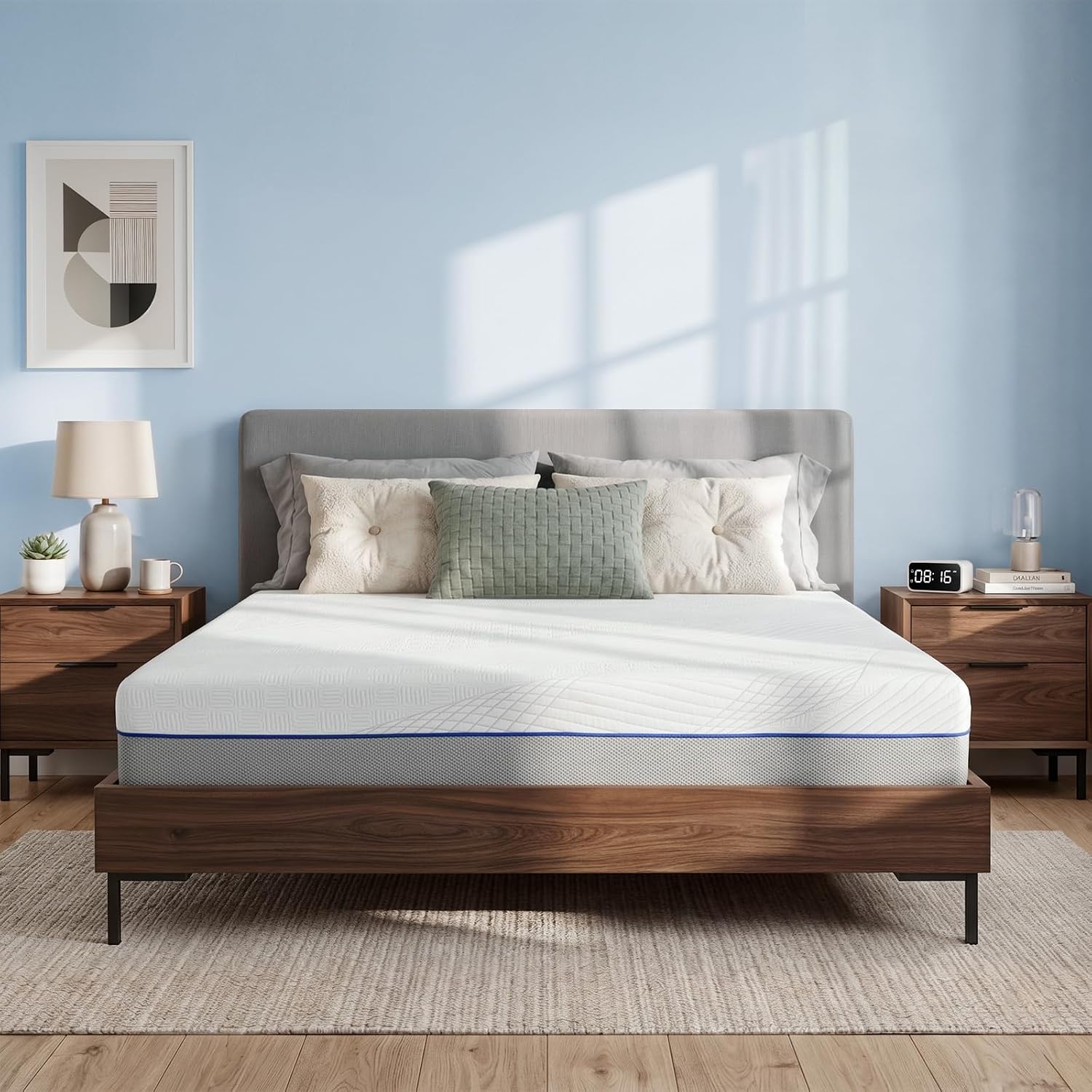 Matelas Queen Size 12 pouces e - Memory Foam Mattress In A Box Queen avis et prix
