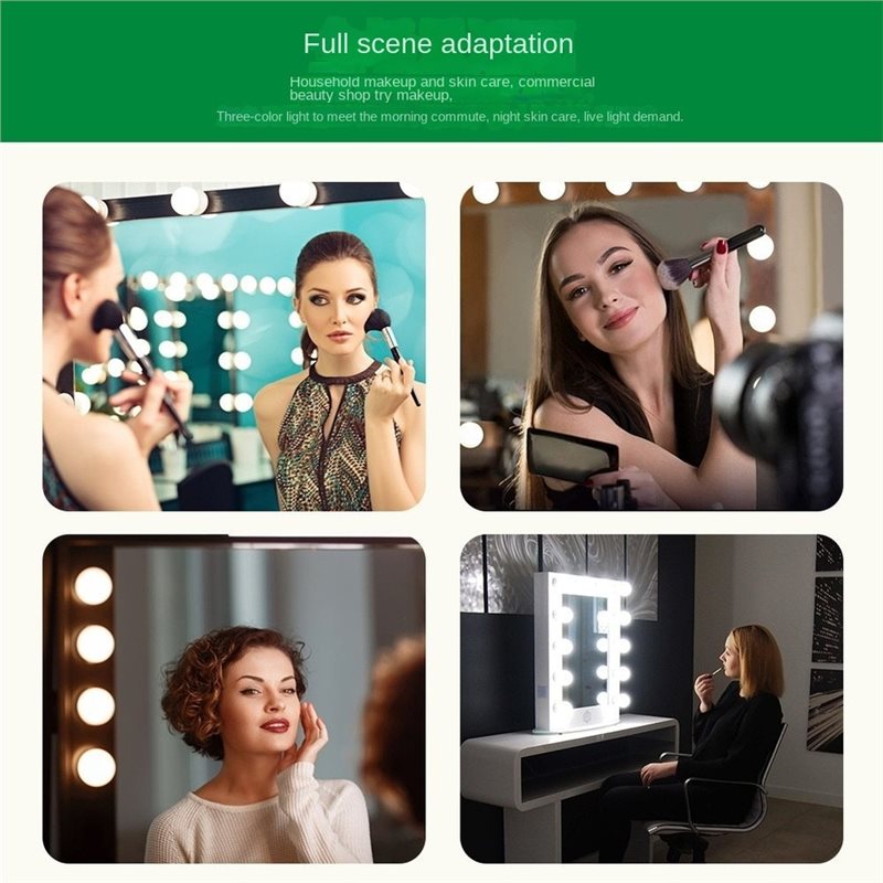 Lampe de maquillage à LED rech - Dressing Table Vanity With Lighted Mirror avis et prix