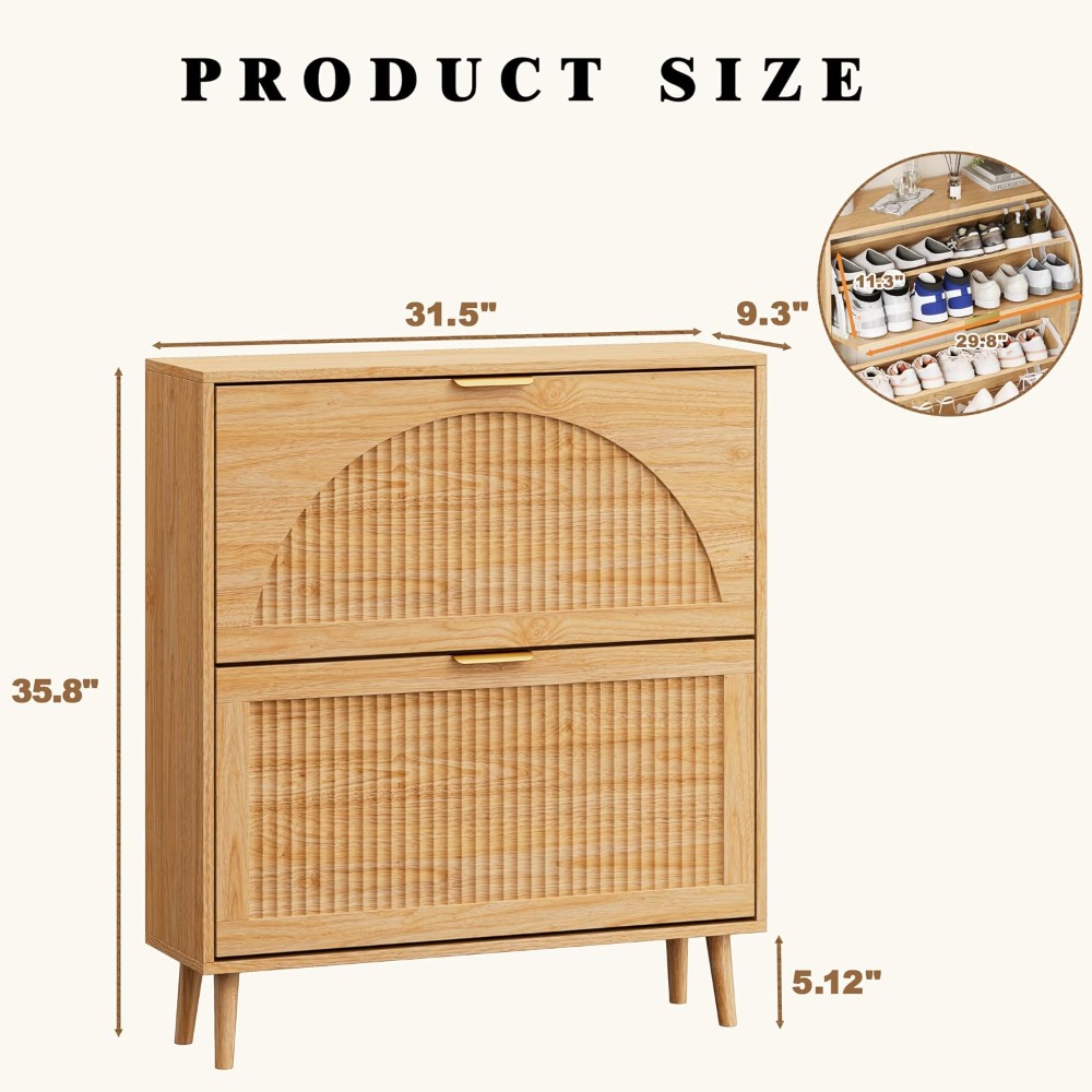 Armoire de rangement pour chau - Shoe Rack Cabinet Narrow Entryway avis et prix